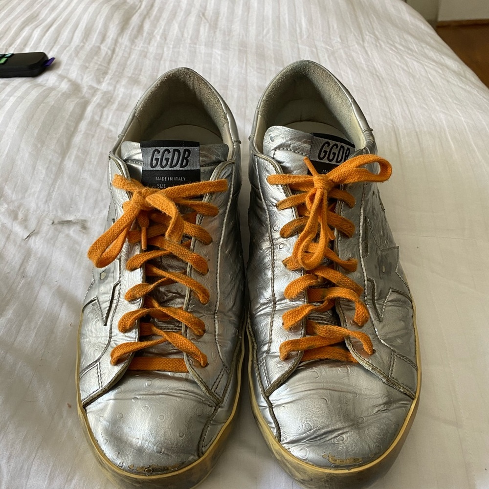 Authentic Golden Goose Limited Addition Sliver